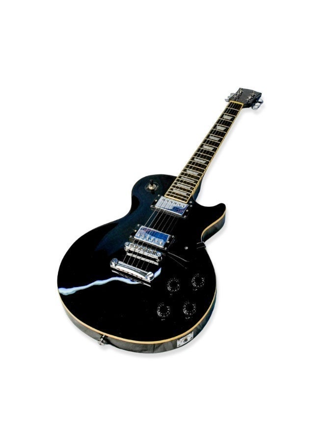 شتاينر جيتار كهربائي ST-EG9 – ستايل ليس بول، 22 فريت، لمسة نهائية لامعة باللون الأسود - Image 3