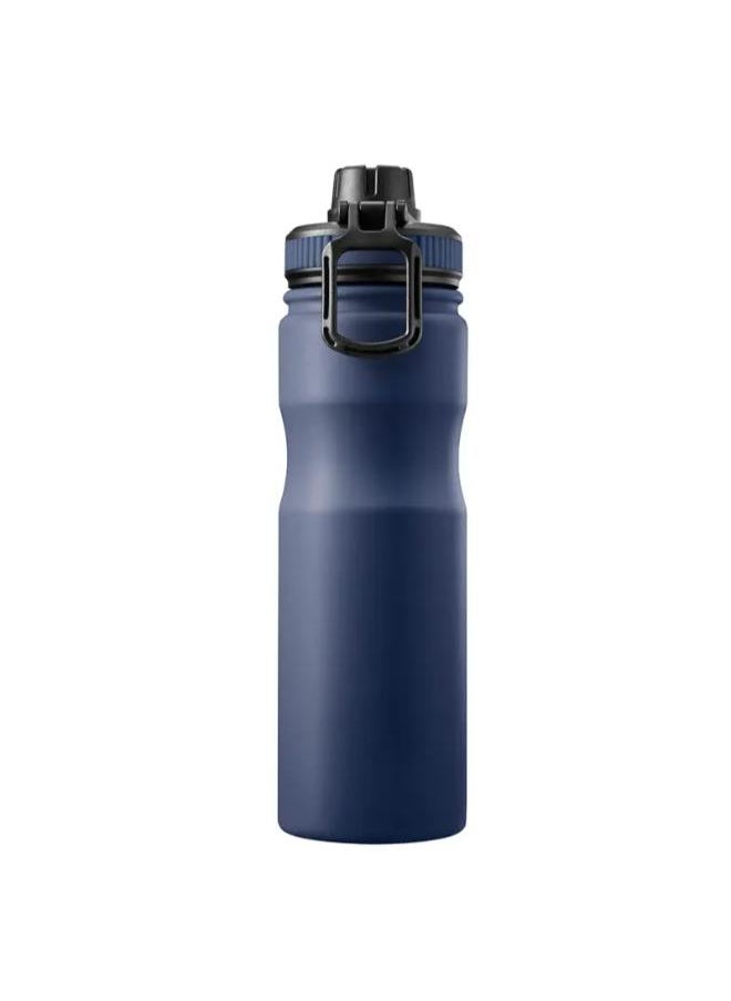 Tank Stainless Steel Water Bottle 650mL, Up to 12Hrs Cold, Navy blue