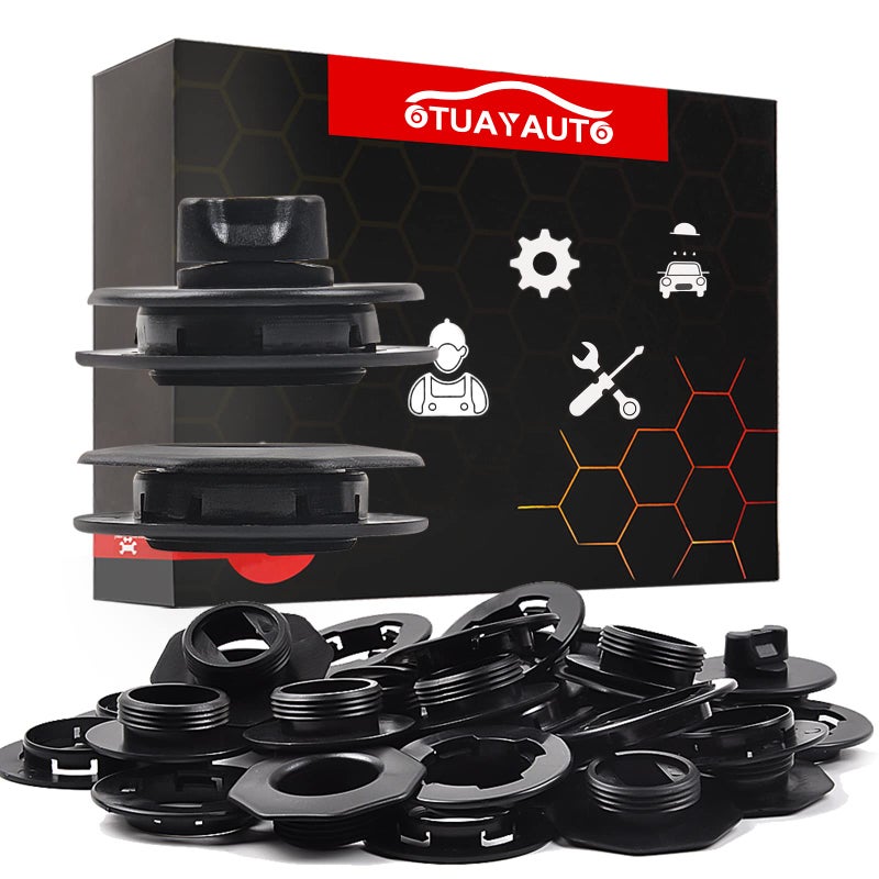 OTUAYAUTO 8PCS Car Floor Mat Clips - for Double Layer Mat - Universal Automotive Carpet Clips Holder Clamps - Image 1