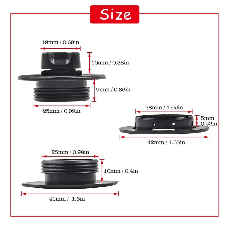 OTUAYAUTO 8PCS Car Floor Mat Clips - for Double Layer Mat - Universal Automotive Carpet Clips Holder Clamps - Image 4