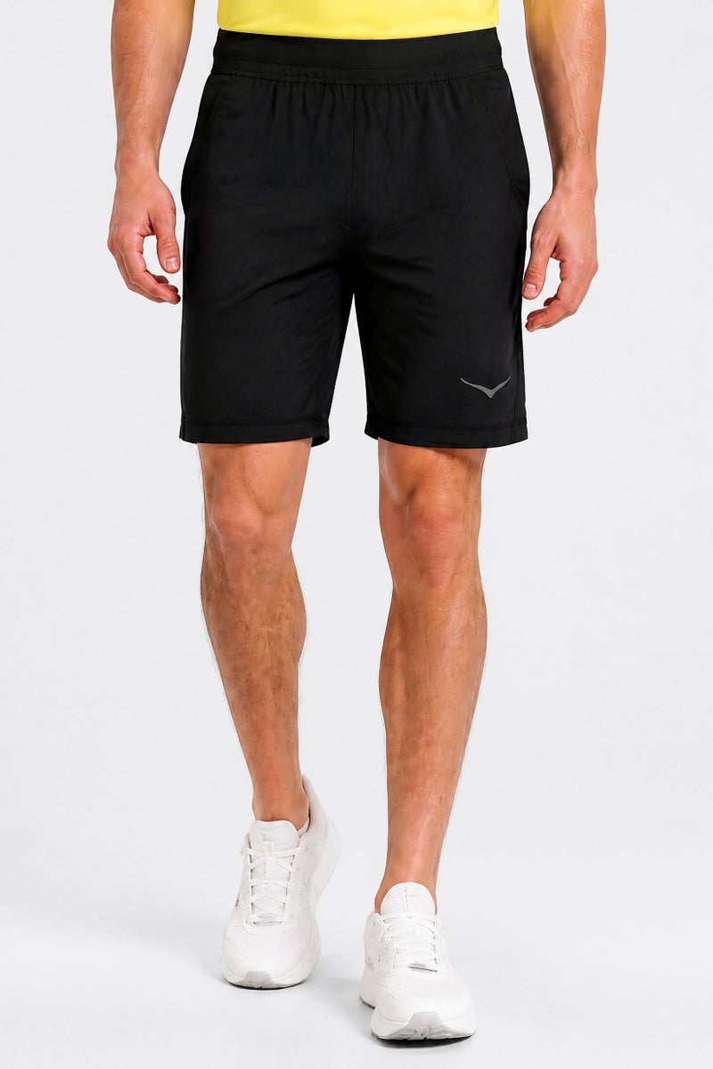 Hoka Men Sportswear Fit Training Shorts, Black - Image 1