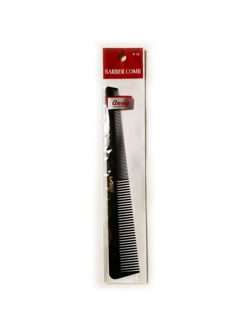 Barber Comb 7 1/2In Black