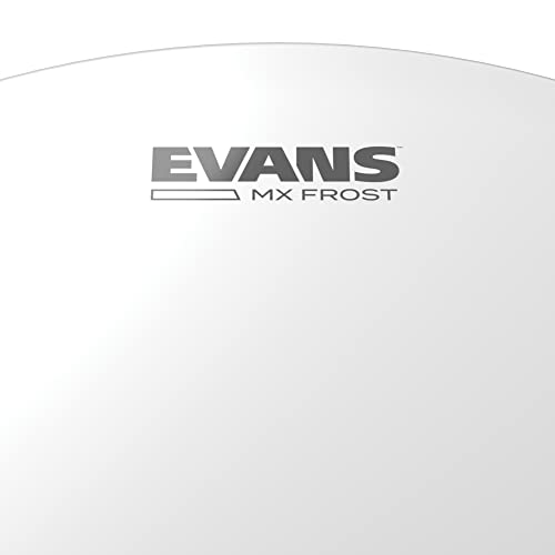 Evans MX Frost Marching Tenor Drum Head, 6 Inch - Image 2