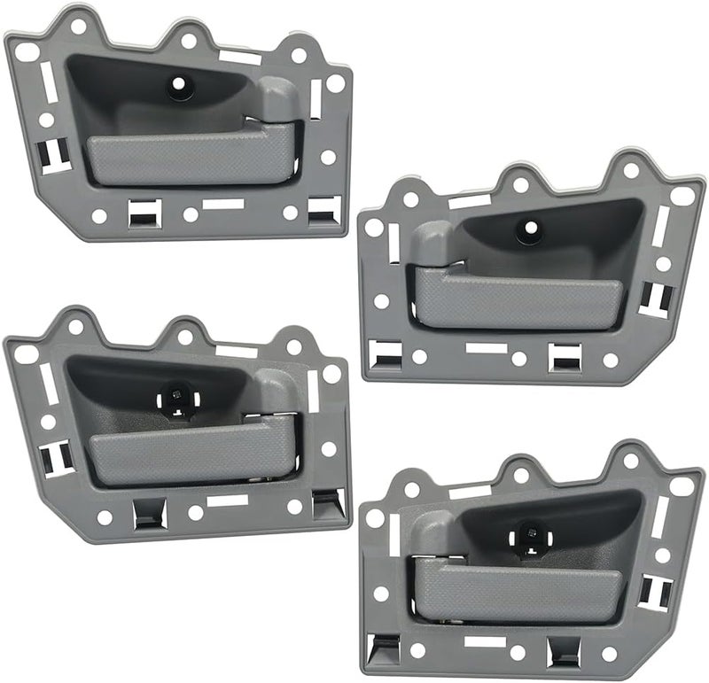 OCPTY Interior Door Handles Replacement for 2005-2011 Jeep Grand Cherokee - Gray (4pcs) - Image 1