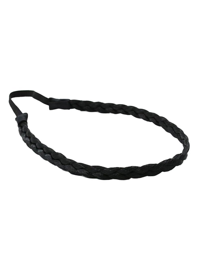 Beaupretty Beaupretty Braided Hair Headbands Classic Braids Synthetic Hair Braid Bridal Headband Wig Headbands Yoga Headbands for Women Braid Headband Bridal Headpieces for Wedding Scarf Vintage Miss 