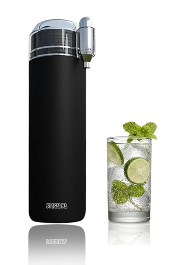 epicarma 750ml Sparkling Water Bottle for Carbonated Drinks, BPA-Free Leakproof Sports Water Bottle, Food-Grade Plastic, Pressure Resistant Reusable Soda Bottle for Gym, Travel, Office & Outdoor Use - Image 1