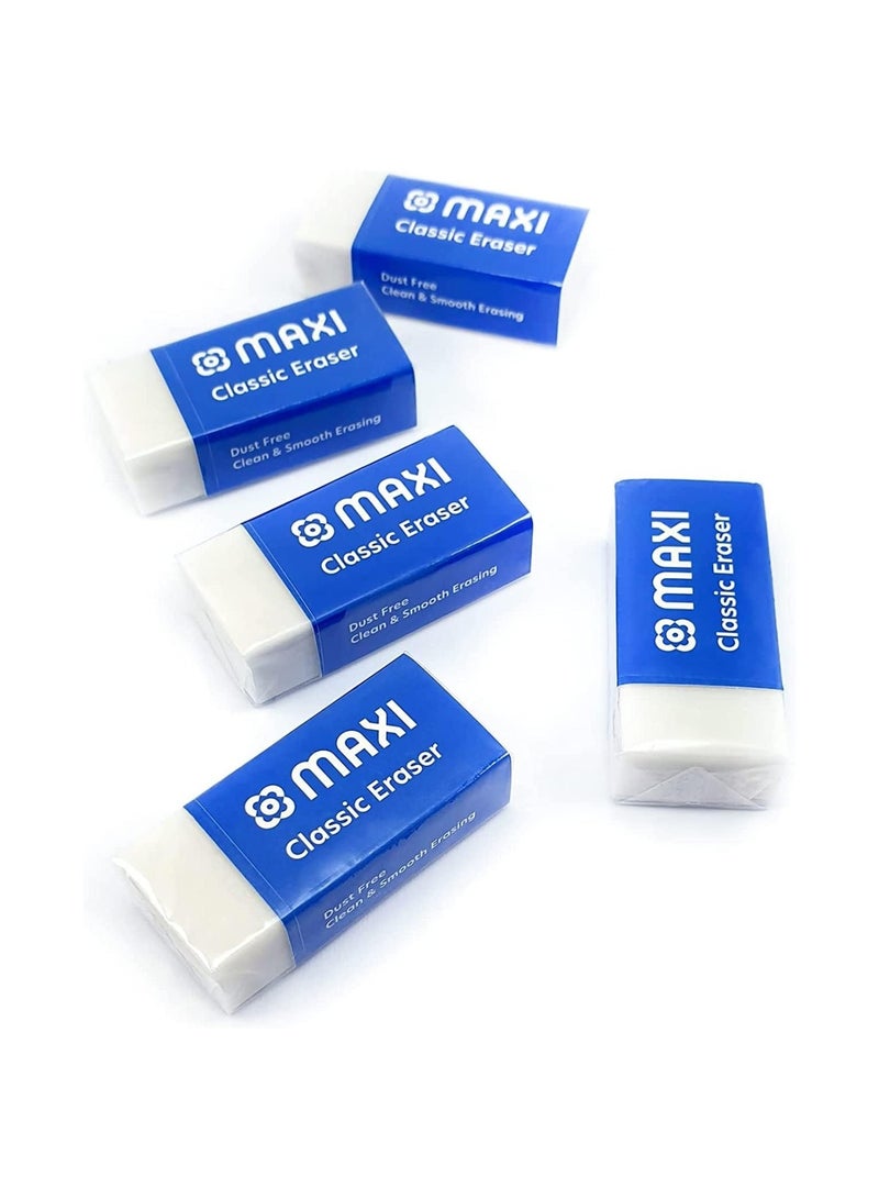 Maxi 25-Piece Dust Free Eraser In Plastic Jar - Image 4