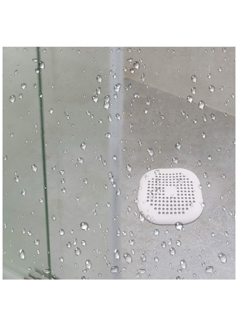 Vparty 4 Pieces Drain Covers Hair Stopper for Shower Drain Bathtub Stopper Home Drain Protectors with Sucker Water Trap Sink Cover for Bathroom Bathtub and Kitchen  - Image 4
