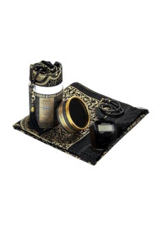 Generic Sajadati Prayer Mat in an Elegant Cylinder Gift Box, Includes Elegant Praying Rug(105cmX70cm) Prayer Beads, Hand Press Digital Counter. Portable and Suitable for all places, Home, Office, Car. Great Gift Box For Men, Women and Children  - Image 3