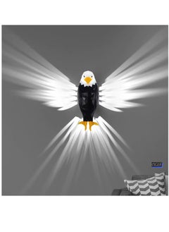 TIGER Eagle Light Decorative Lamp – Kids Night Light, LED Mood Light with Remote Control, Magnetic Wall Mounted LED Eagle Light, USB Rechargeable, Battery Powered, Removable Rechargeable Eagle Light for Bedroom, Living Room, Hallway, Office  - Image 2