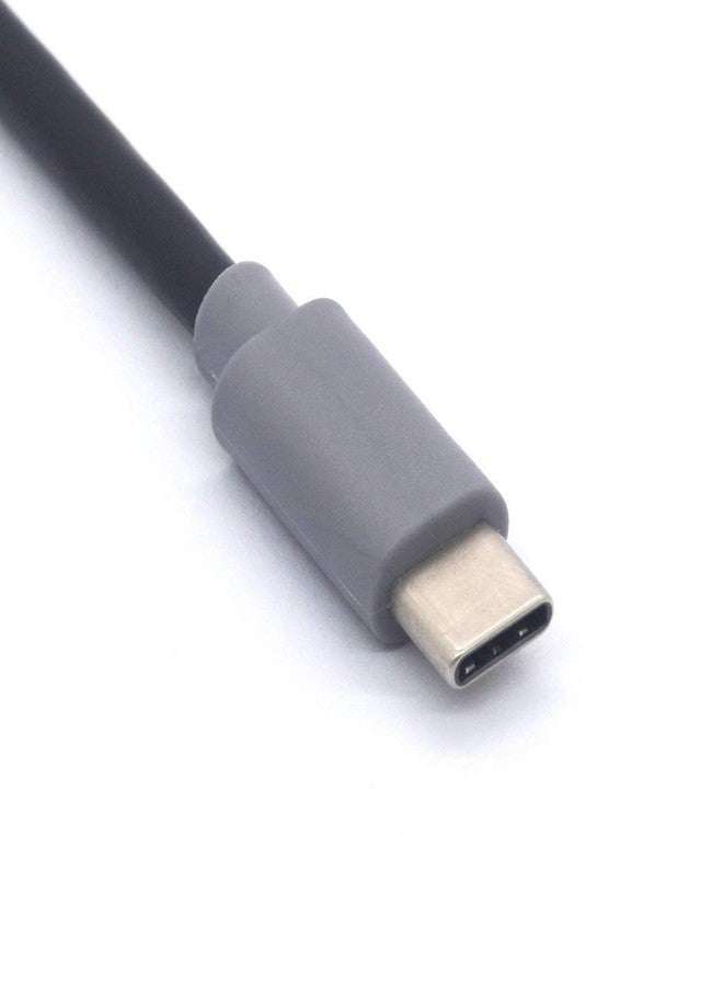 GLHONG Short USB C to Micro USB C Cable, Type C Male to Micro USB B Male Extension Cord for MacBook, Dell XPS 13 15, Chormebook Pixel, Devices with USB-C Port (30 cm) - Image 4