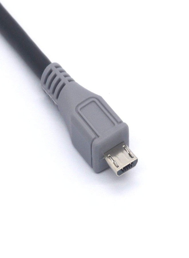 GLHONG Short USB C to Micro USB C Cable, Type C Male to Micro USB B Male Extension Cord for MacBook, Dell XPS 13 15, Chormebook Pixel, Devices with USB-C Port (30 cm) - Image 3