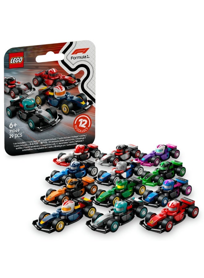 LEGO Lego Minifigures F1® Collectible Race Cars 71049 (29) Pieces  - Image 1