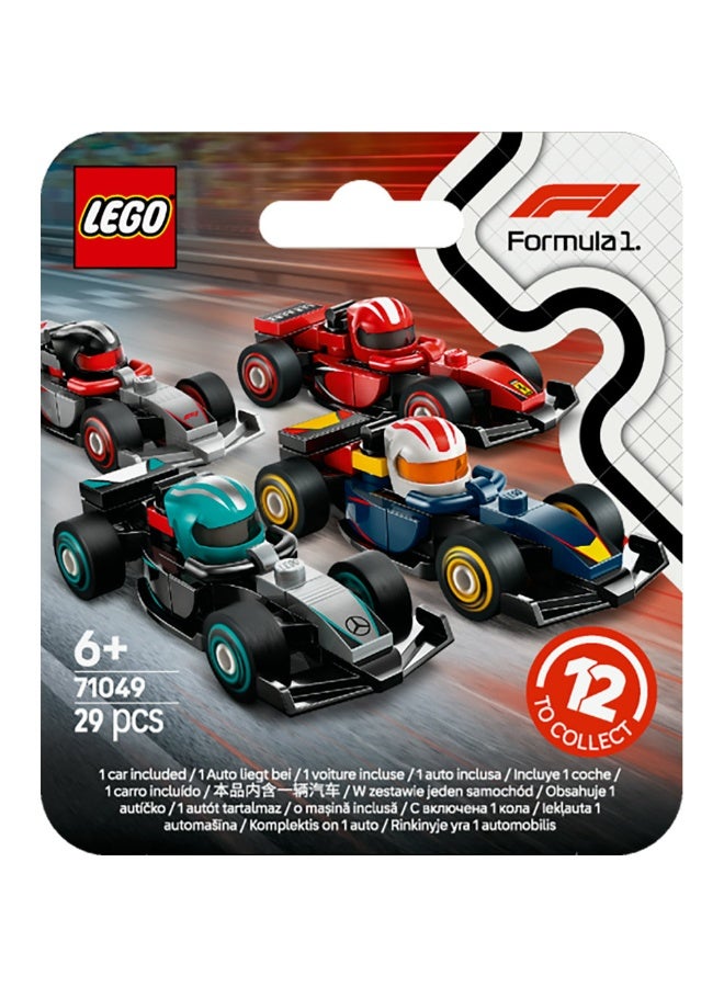 LEGO Lego Minifigures F1® Collectible Race Cars 71049 (29) Pieces  - Image 2