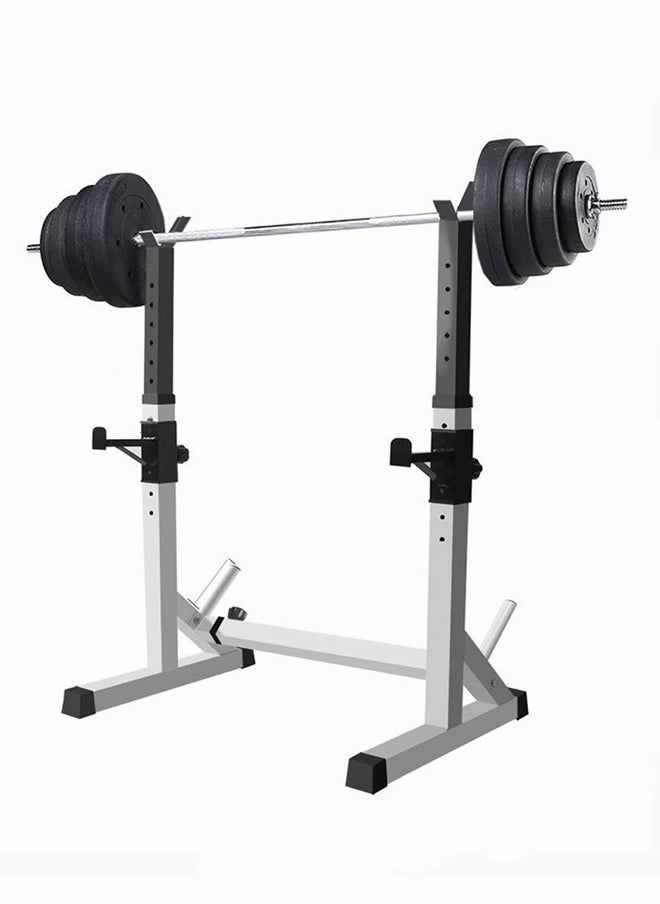 Adjustable Fitness Squat Frame Heavy Barbell Rack Strength Training Home Gym Equipment