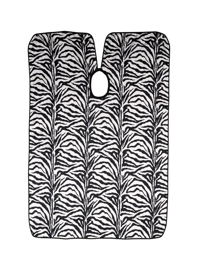 Cricket Zebra Hair Cutting Cape for Adults Professional Stylist Salon Barbershop Hairdresser Cape for Haircuts with Adjustable Snap Neck Closure - Image 3