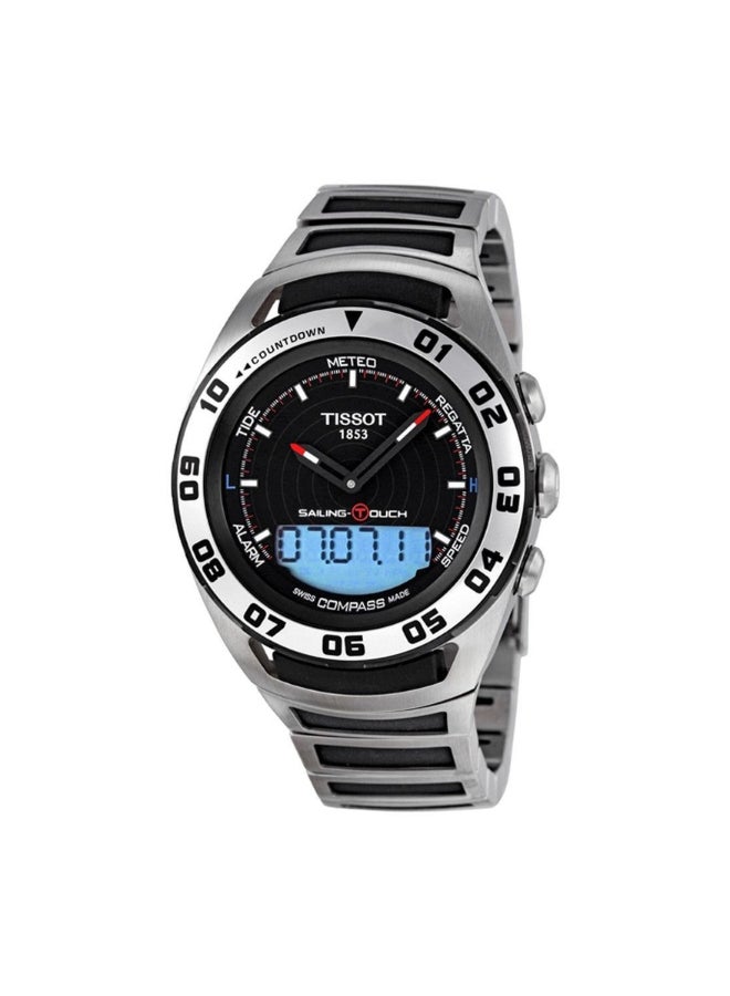 TISSOT ساعة كرونوغراف للرجال بتصميم إبحار تاتش - Image 2