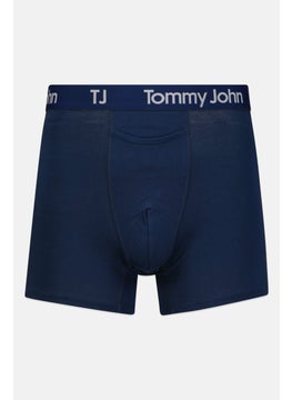 Tommy John Men 2 Pack 4 inseam Brand Logo Boxer Briefs, Multicolor  - Image 5