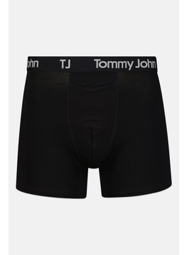 Tommy John Men 2 Pack 4 inseam Brand Logo Boxer Briefs, Multicolor  - Image 4