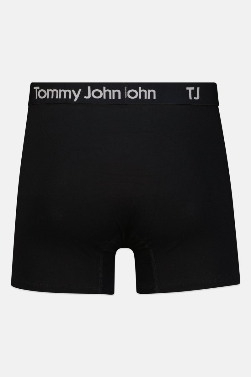 Men 2 Pack 4 inseam Brand Logo Boxer Briefs, Multicolor