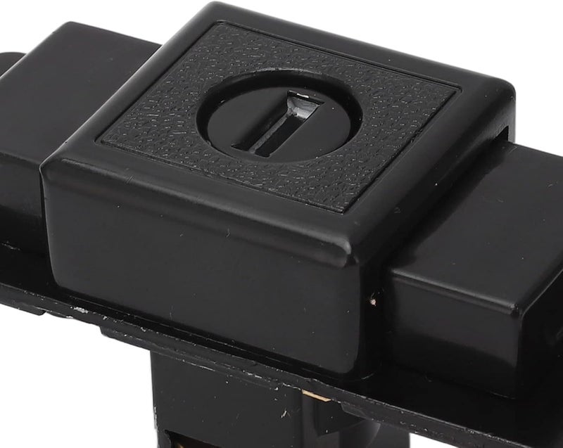 woobles Glove Box Lock Assembly MB846666,  MB846665 Instrument Toolbox Lock Cylinder Assembly with 2 Keys Replacement for Montero 1992‑2000 - Image 4