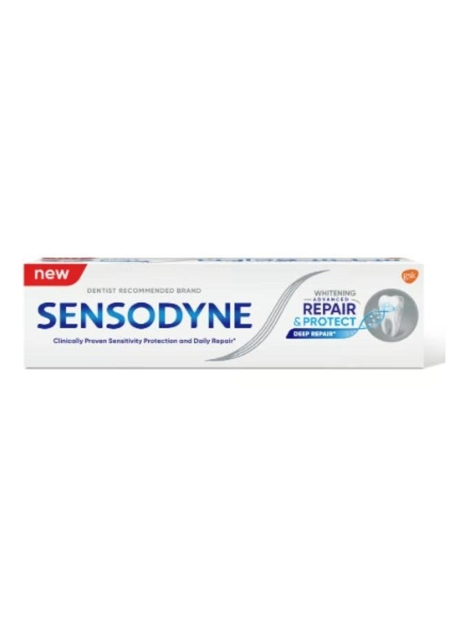 Sensodyne 2Pcs Sensodyne Whitening Advanced Repair and Protect Deep Repair Toothpaste 75Ml - Image 2