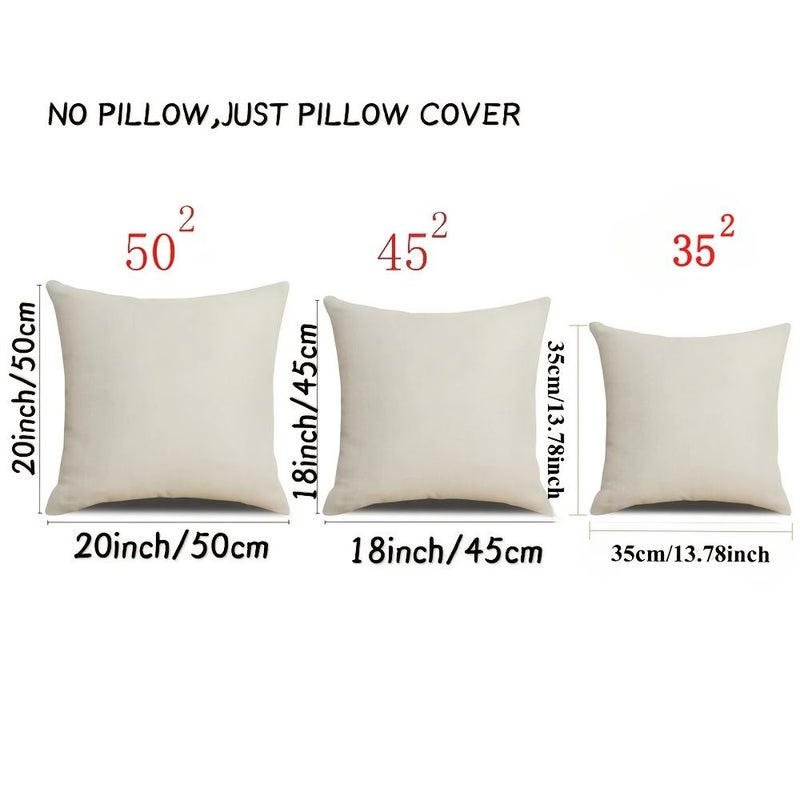 Gilded Blue And White Peony Theme Pillowcase Set 4 Pieces 40 X 40 Cm Ink Blue Base With Large White Peony Print Premium Feel Modern Living Room Decor Enhancing Space Quality 2D Flat Printing - Image 3