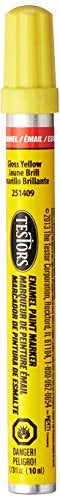 Testors Enamel Paint Marker-Gloss Yellow - Image 1