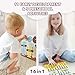 Cateam Sensory Wall Panel for Kids Activity Wall Busy Board for Toddlers and preschoolers 16in1 Learning Activity Center Wooden Montessori Toys for Education and Early Development Ship - Image 4