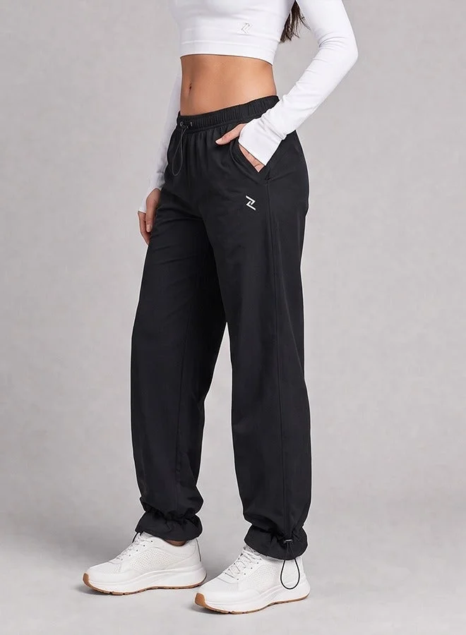 Zaecy Women's Bungee Cord Straight Pants
