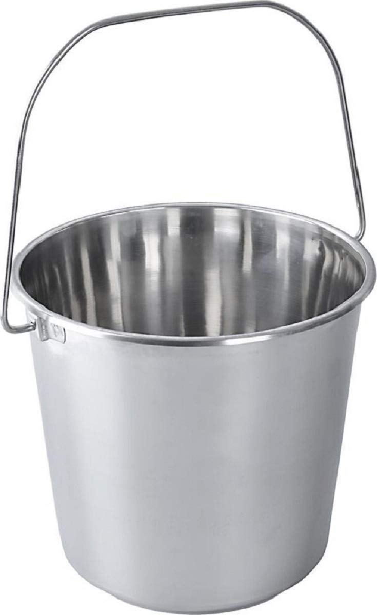 JGS Stainless Steel Non Joint Leak Proof Bucket Multipurpose Balti for Home Bathroom and Kitchen Bucket Water Storage Bucket Bucket for Serving Food 5 Litre - Image 3