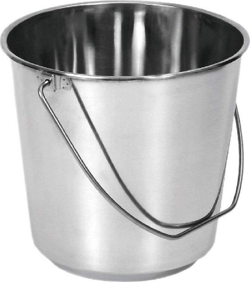 JGS Stainless Steel Non Joint Leak Proof Bucket Multipurpose Balti for Home Bathroom and Kitchen Bucket Water Storage Bucket Bucket for Serving Food 5 Litre - Image 2