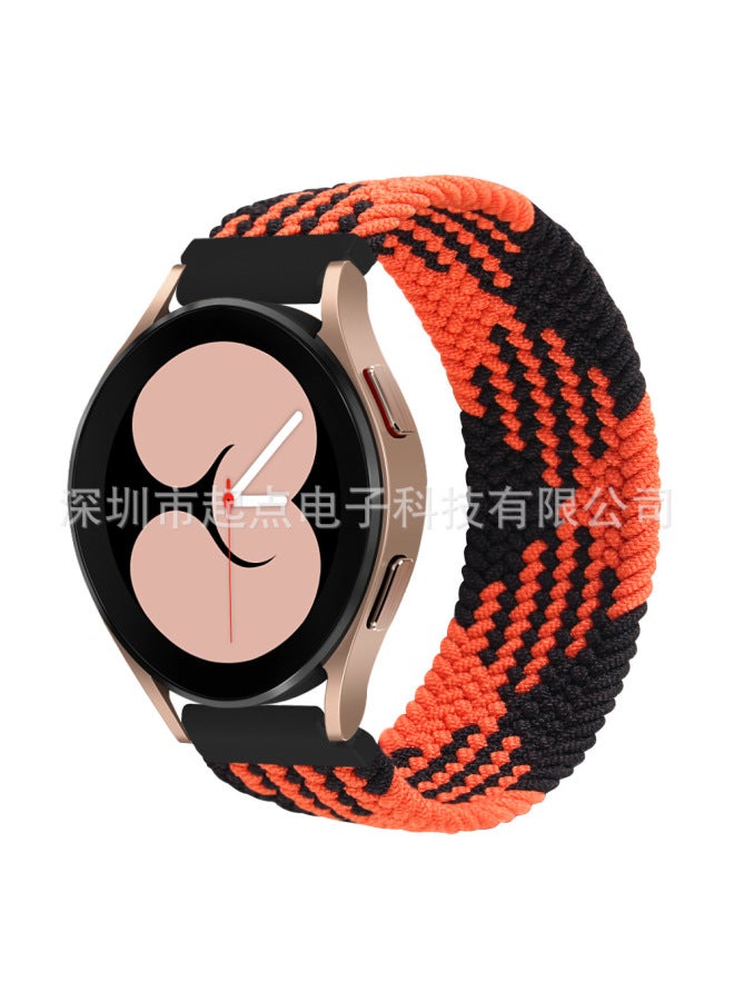 For Samsung Galaxy Watch4 /classic Samsung Watch Strap Single Lap Nylon Woven Strap - Image 1