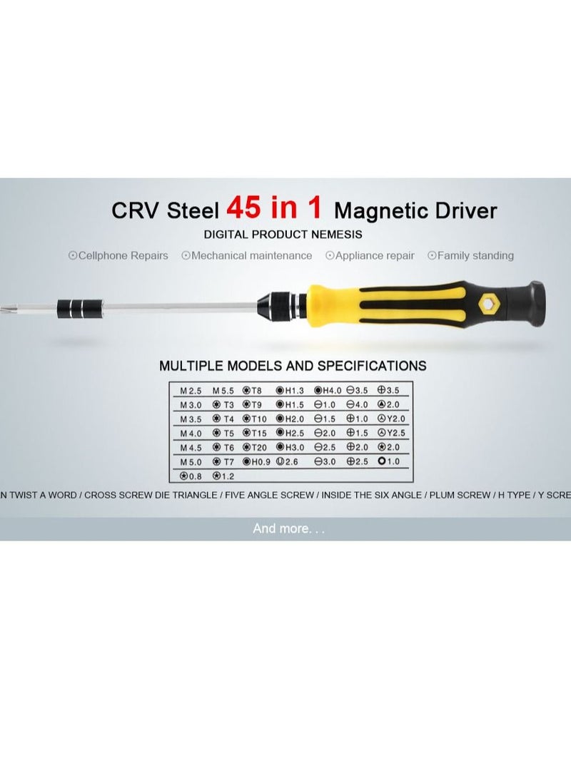 FAMECO 45 in 1 Mini Screwdriver Set - Image 4