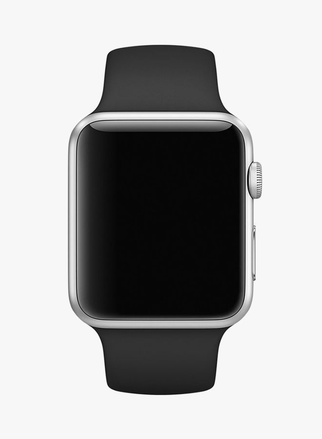 سوار بديل لساعة Apple Watch Series 5/6/7 42/44/45 ملم أسود - Image 3