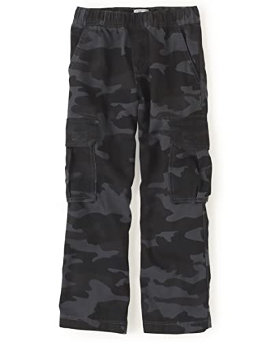 The Children's Place Boys Pull on Cargo Pants,Night Camo Single,14S - Image 5