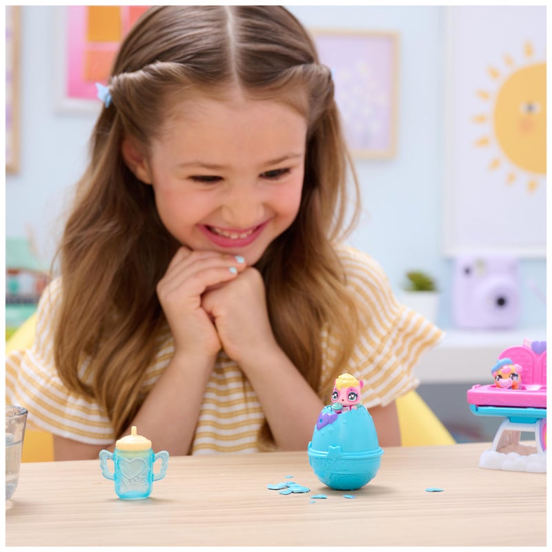Hatchimals Alive, Hungry Hatchimals Playset with Highchair Toy and 2 Mini Figures in Self-Hatching Eggs, Kids Toys for Girls and Boys Ages 3 and up - Image 3