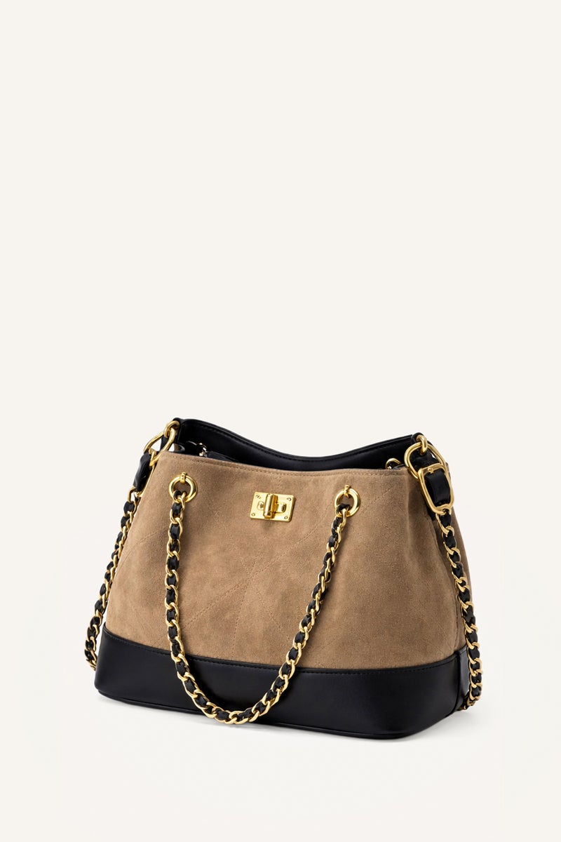 DeFacto Brown Woman Suede Shoulder bag Casual - Image 2