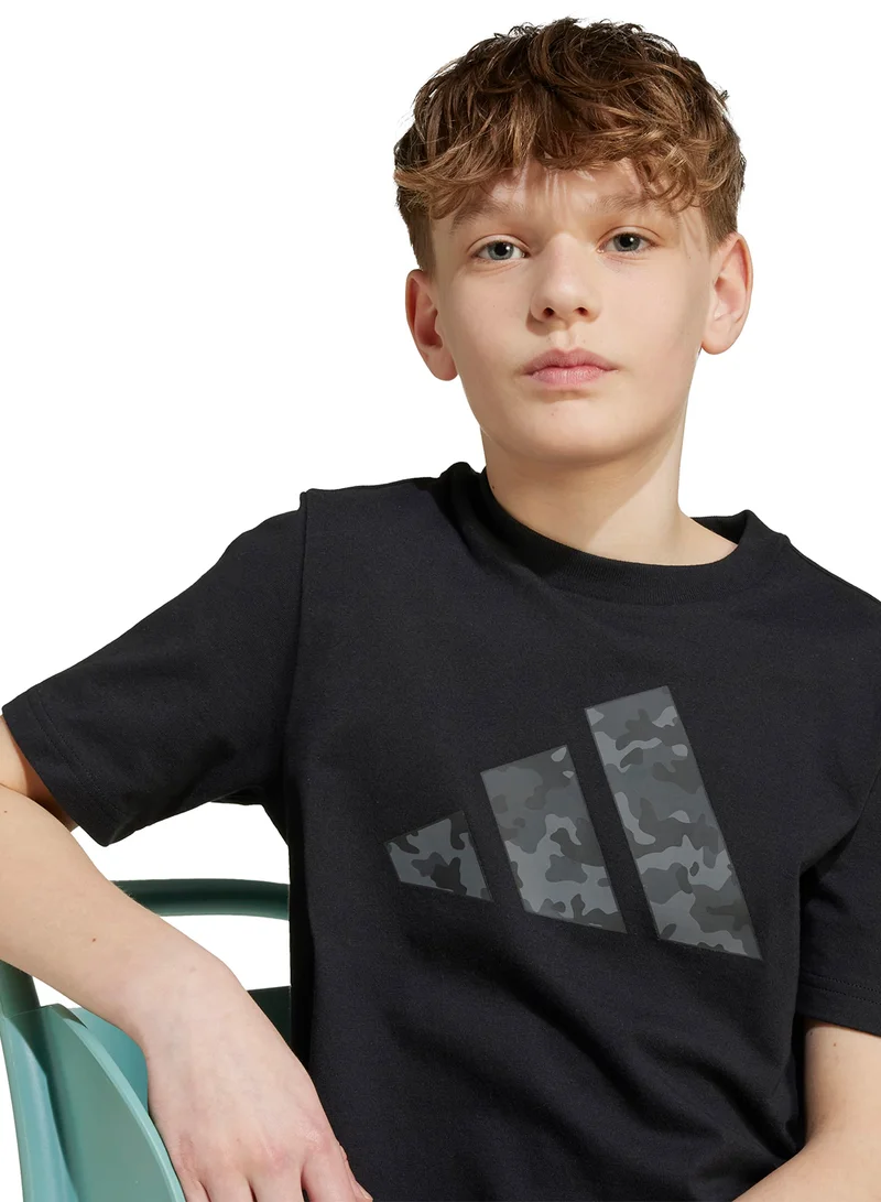 Adidas Youth Camo Graphic T-Shirt