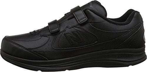 New Balance Men's 577 V1 Hook and Loop Shoe, Black, 11 - Image 2