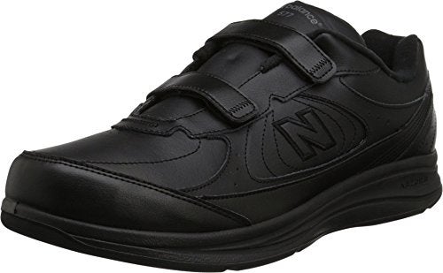 New Balance Men's 577 V1 Hook and Loop Shoe, Black, 11 - Image 4