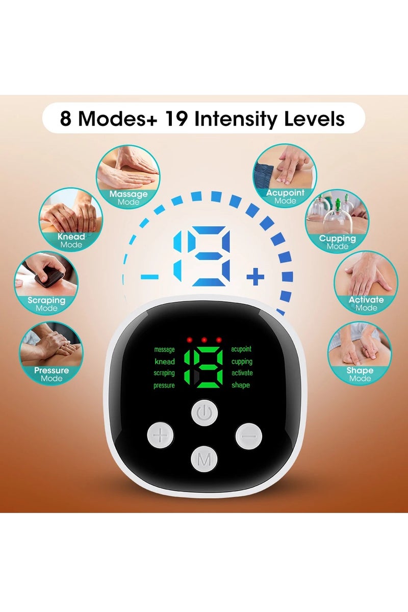 Rechargeable Waist Heating Belt Multifunctional Heating Pad Waist Heated Pad With  Controller Electric Heating Pad For Period Back Pain And Cramps Relief - Image 3