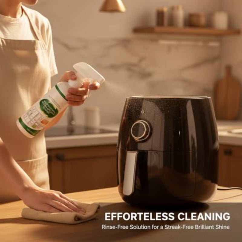 Kitchen Appliance Cleaner Spray, Multi-Purpose Cabinet Cleaner All in One, Kitchen Cabinet Cleaner for Stove Oven Range Hood Countertop, No Rinse No Scratch, 120ml/4oz - Image 3