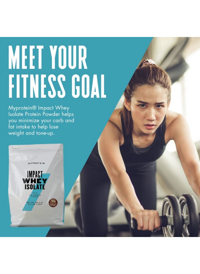 Myprotein Impact Whey Isolate Whey Protein Powder Flavored Drink Mix Daily Protein Intake  - Image 4