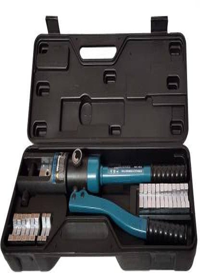 ISC 300mm² Professional Hydraulic Crimping Tool YQK-300 | 16 Ton Manual Hydraulic Crimper with 11 Hexagon Dies | Cable Pliers Kit with Carry Case, Hacksaw, Cutter, and Gloves for Heavy-Duty - Image 2