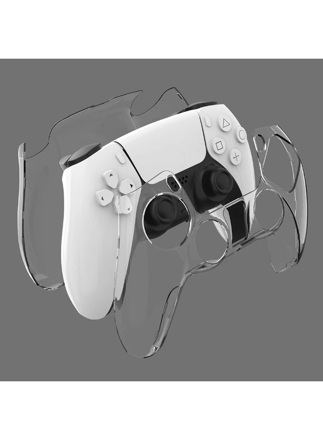 شابية غطاء حماية شفاف لجهاز تحكم PS5 DualSense من شركة سوني بلاي ستيشن 5، غطاء حماية شفاف رفيع للغاية لجهاز تحكم بلاي ستيشن 5، ملحقات ألعاب بلاي ستيشن 5 - Image 5