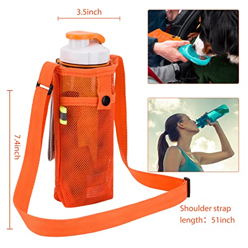 Tainehs Beach Bottle Bag & Sports Bottle Carrier with Adjustable Strap for Gym, Hiking, Camping & Walking Essentials - Image 3
