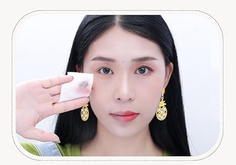 RUSEELA RUSEELA Beauty Clean Glow Makeup Remover Wipes for the face infused with Aloe Vera Cucumber and Vitamin E These wipes are hydrating refreshing and soothing pack of 1 - Image 5