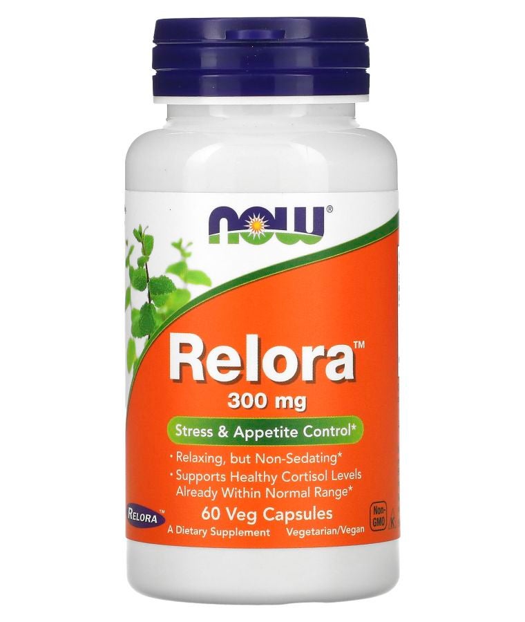 now Relora 300 mg 60 Veg Capsules