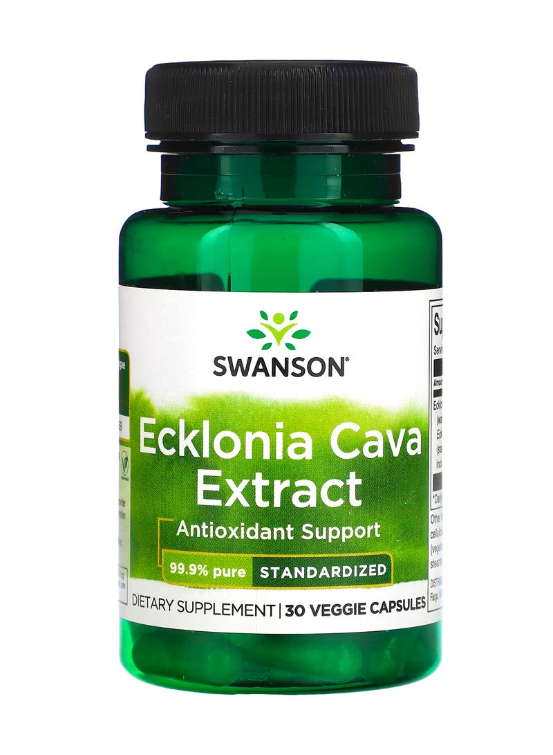 سوانسون مستخلص الكافا Ecklonia ، عدد 30 كبسولة نباتية